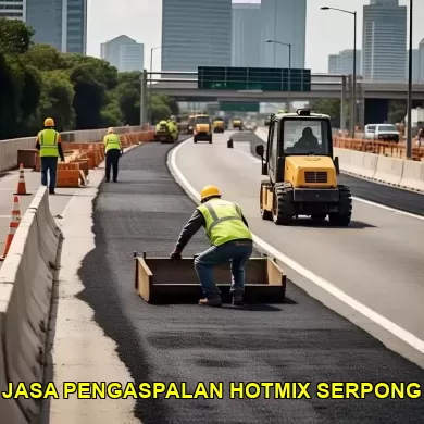 Rekomendasi Jasa Pengaspalan Hotmix Terbaik di Serpong